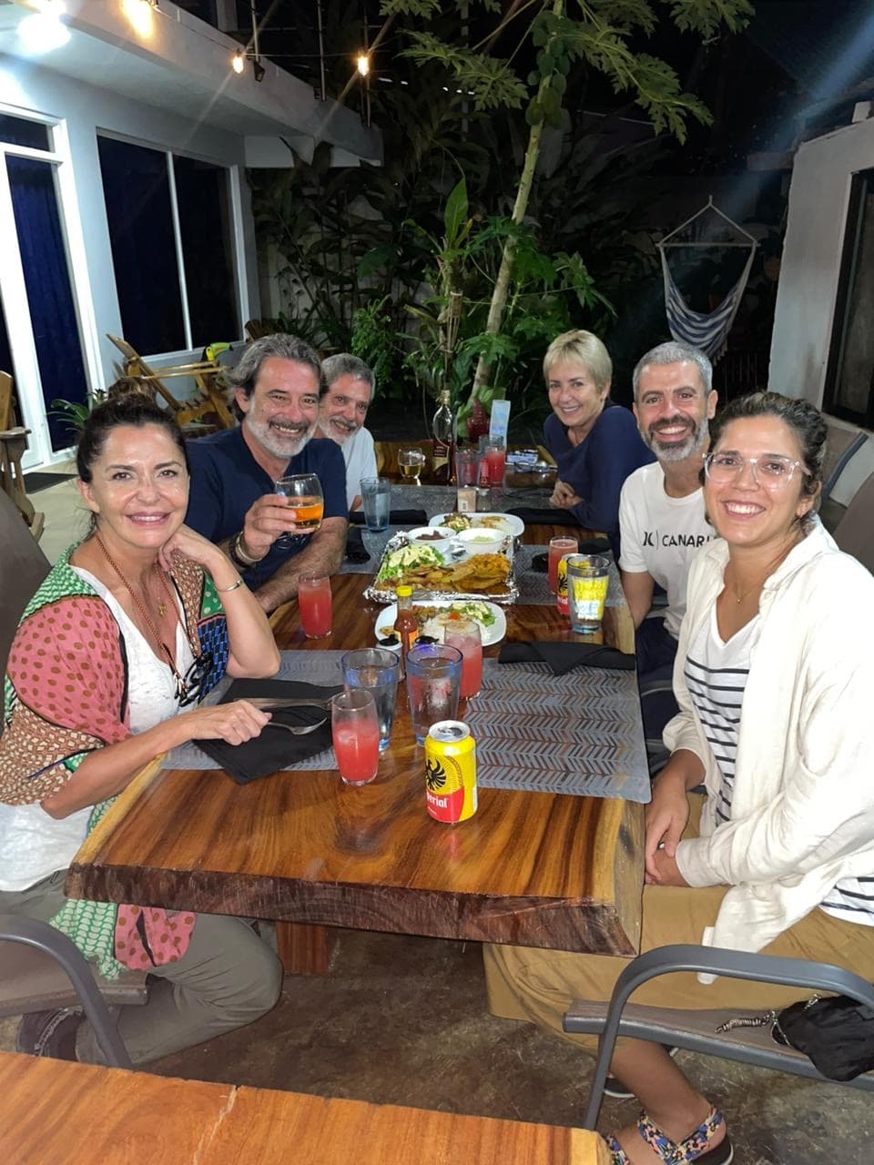 Guests enjoying a custom dinner at Hotel Serendipity Tortuguero
